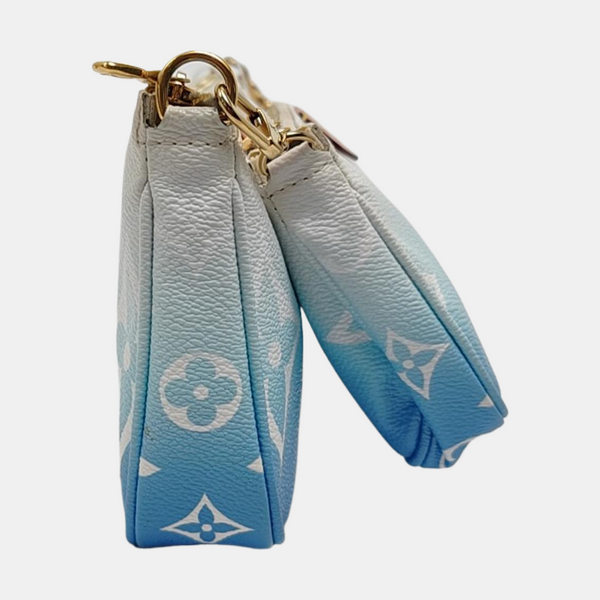 MULTI Monogram Coated Canvas Blue