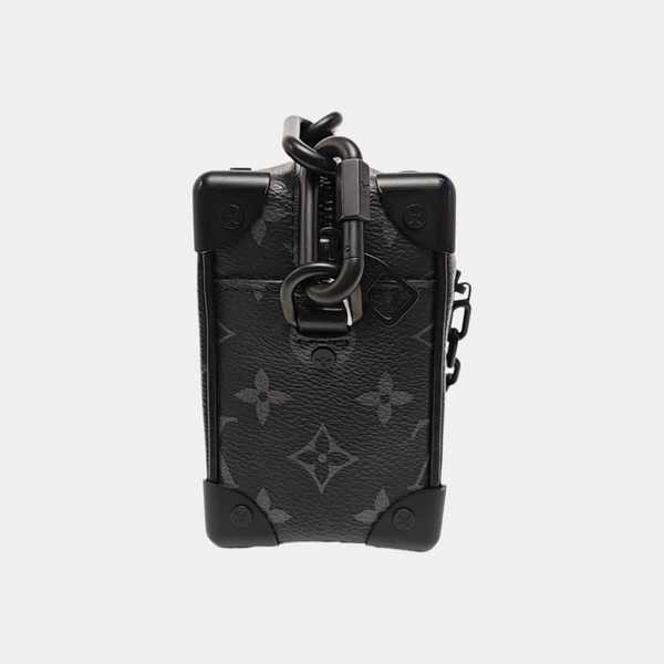 SOFT TRUNK Mini Monogram Coated Canvas Black