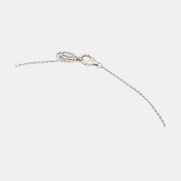 CARTIER D'AMOUR 18k White Gold Silver Necklace