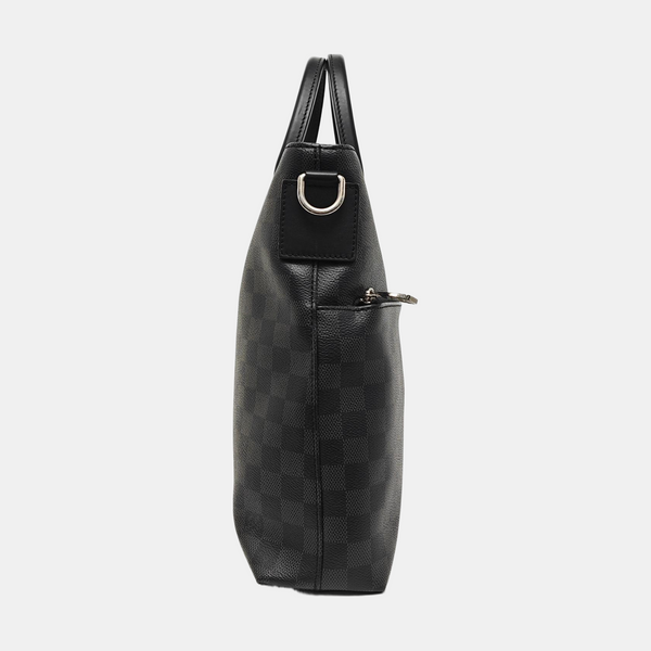 7 DAYS A WEEK Damier Graphite Coated Canvas Gray