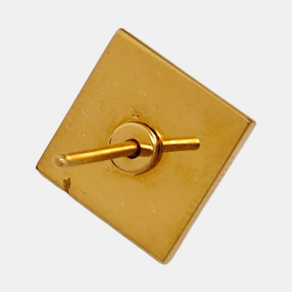 Metal Gold Stud Earrings