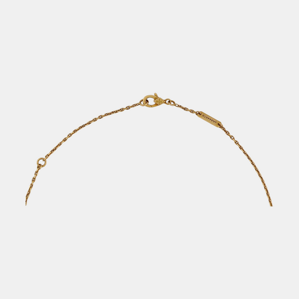 Vintage Alhambra 18k Gold Necklace