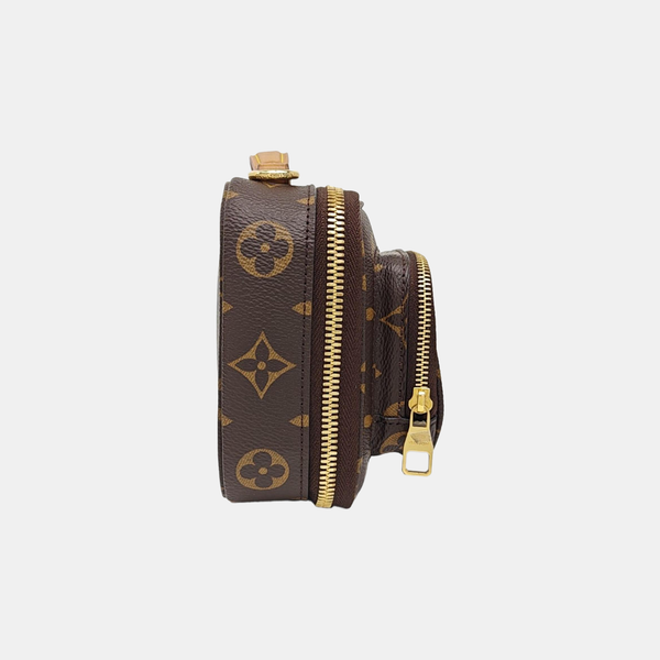 UTILITY Monogram Coated Canvas Brown