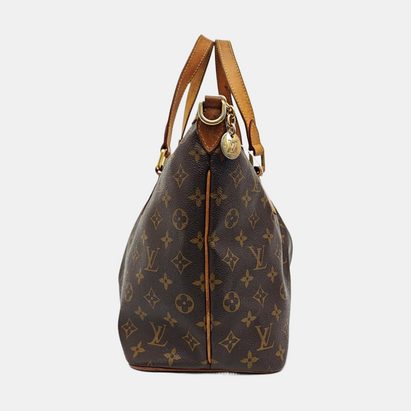 PALERMO PM Monogram Coated Canvas Brown