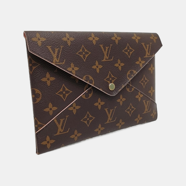 KIRIGAMI Monogram Coated Canvas Brown