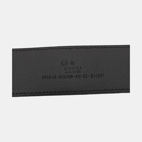 Leather Belt Black