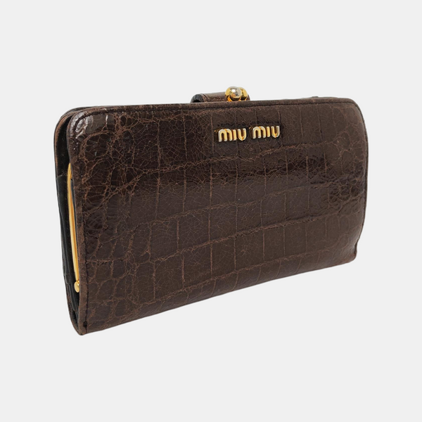 Calfskin Wallet Brown
