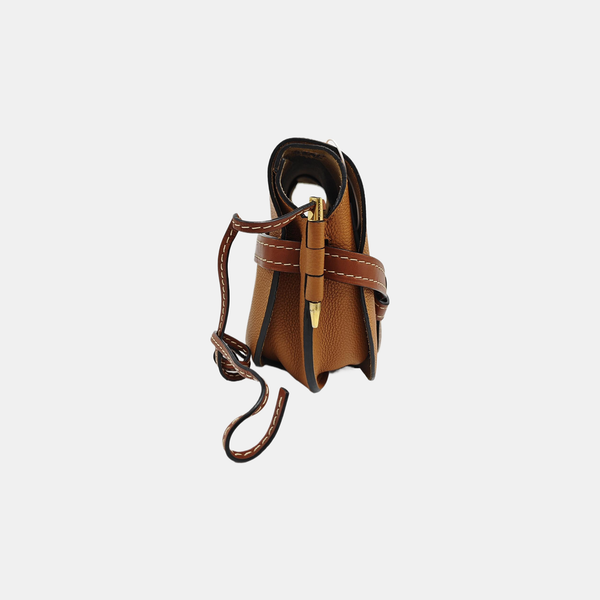 Gate Small Calfskin Brown