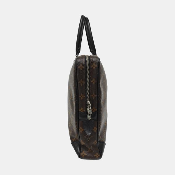 PORTE-DOCUMENTS Monogram Coated Canvas Brown