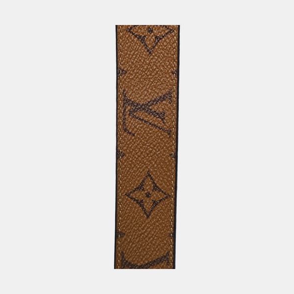 Coated Canvas Belt Brown
