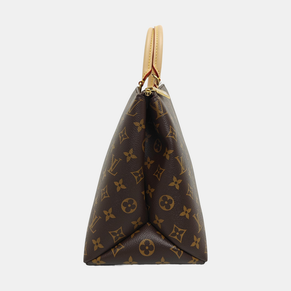GRAND SAC Monogram Coated Canvas Brown