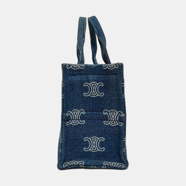 Fabric Tote Bag Blue