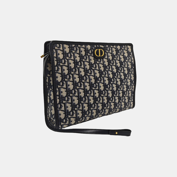 Authenticated pre-owned 30 Montaigne Monogram Canvas Beige - Top Handle Bag at Looply