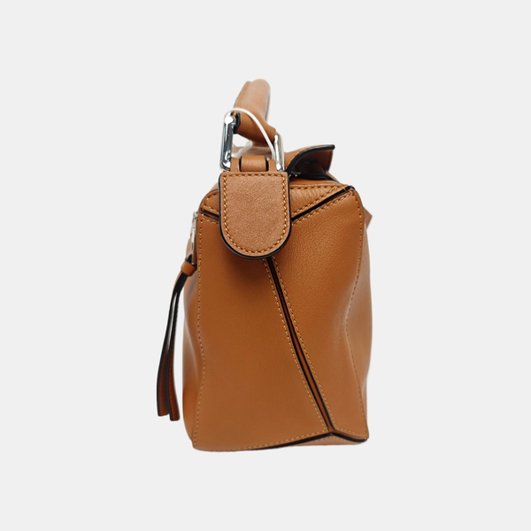 Puzzle Small Calfskin Brown