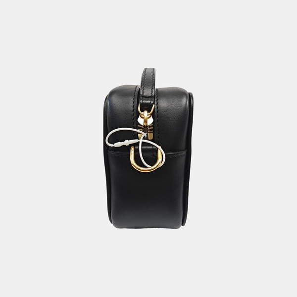 Coated Canvas Shoulder Bag Mini Brown