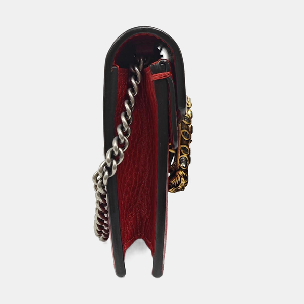 Dionysus Super Mini Calfskin Red