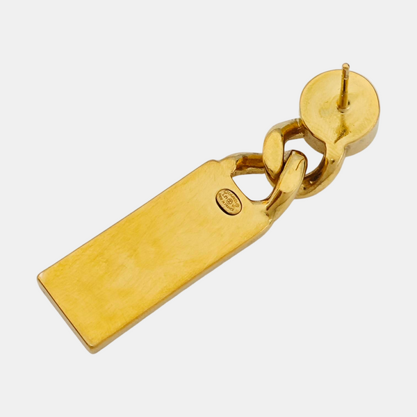 Metal Gold Stud Earrings