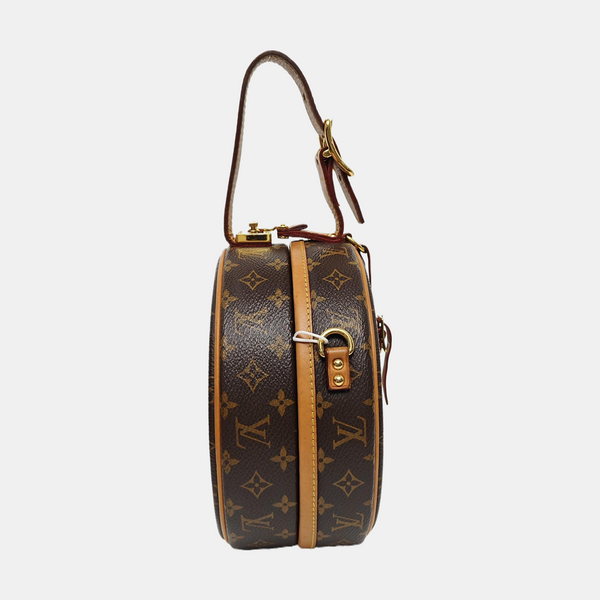 BOITE CHAPEAU PM Monogram Coated Canvas Brown