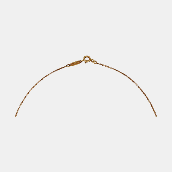 Tiffany Bow 18k Gold Necklace