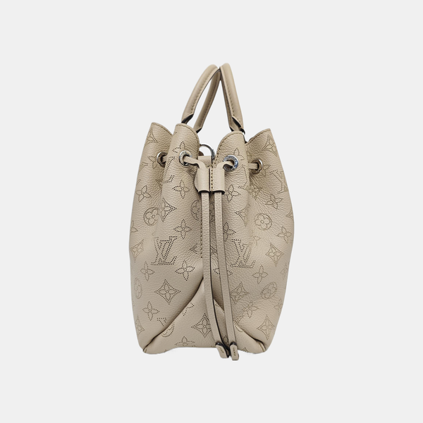 BELLA Monogram Calfskin Gray
