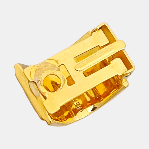 Metal Gold Clip On Earrings