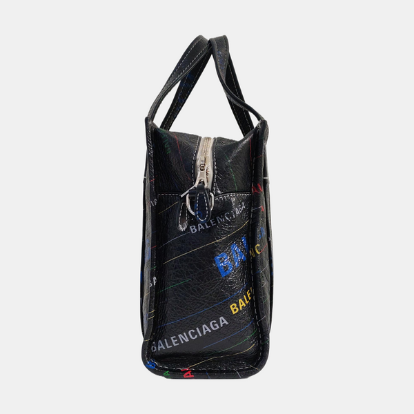 Bazar Calfskin Black