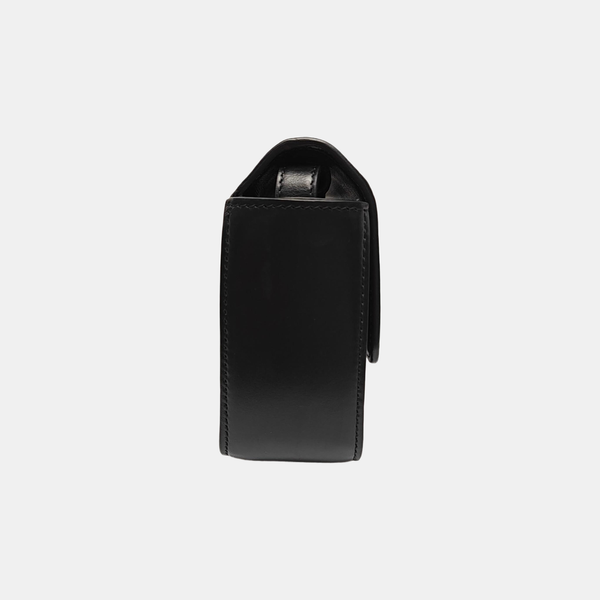 Calfskin Shoulder Bag Black