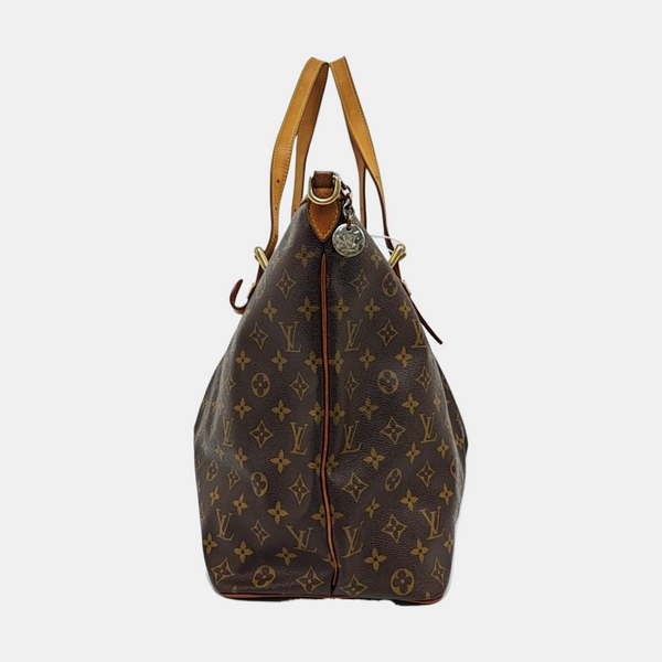 PALERMO GM Monogram Coated Canvas Brown