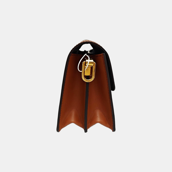 DAUPHINE Mini Monogram Coated Canvas Brown