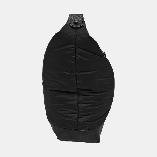 Nylon Shoulder Bag Black