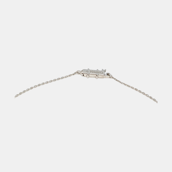 TRINITY 18k White Gold Silver Necklace