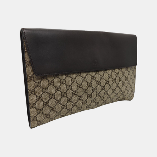 GG Supreme Monogram Coated Canvas Beige