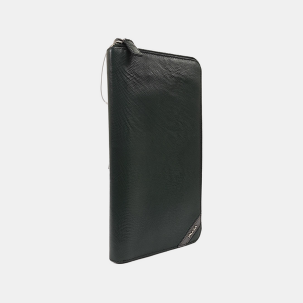 Saffiano Calfskin Wallet Green
