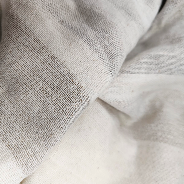 White Cotton Scarf
