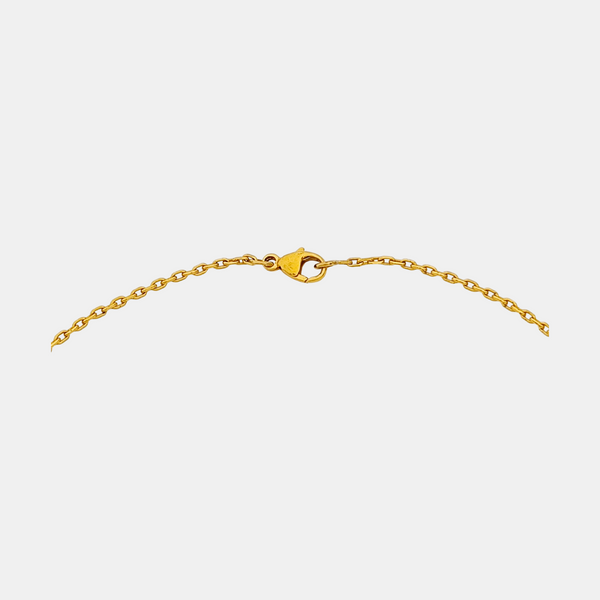 Pop H Metal Gold Necklace