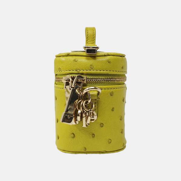 Travel Vanity Ostrich Yellow