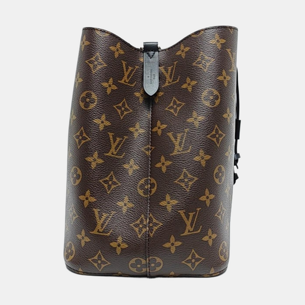 NÉONOÉ MM Monogram Coated Canvas Brown