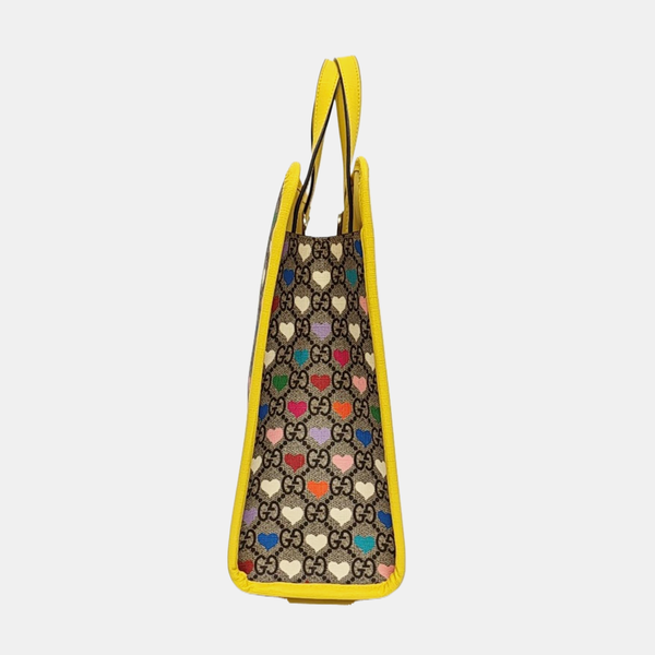 Children’s GG Bucket Monogram Coated Canvas Beige