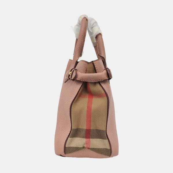 The Banner Small Calfskin Pink