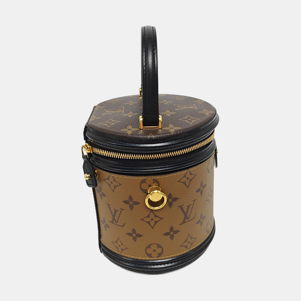 CANNES PM Monogram Coated Canvas Brown