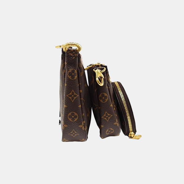 MULTI Monogram Coated Canvas Brown
