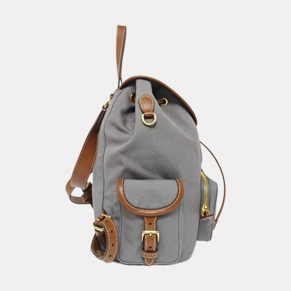 Canvas Backpack Gray