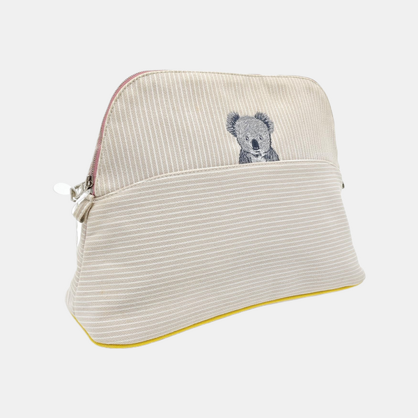 Authenticated pre-owned Bolide Canvas White - Clutch at Looply