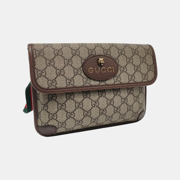 Neo Vintage Monogram Coated Canvas Beige