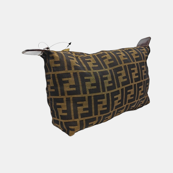 Fabric Clutch Brown