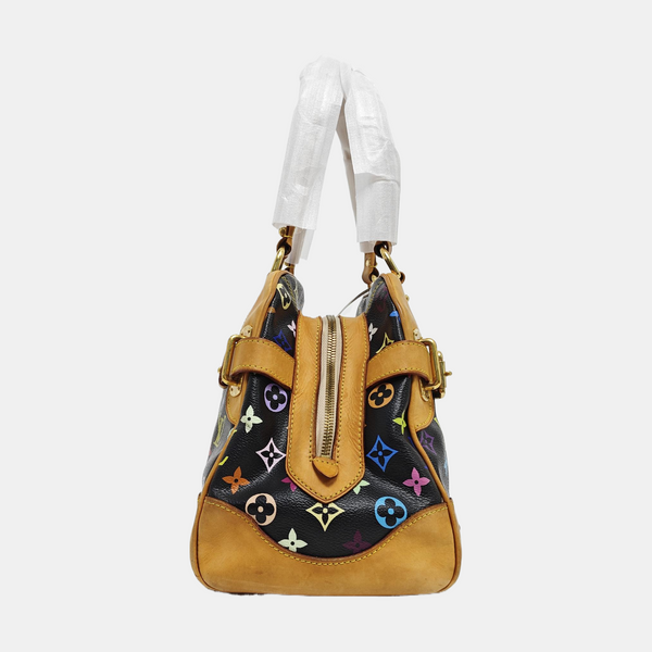 LV × TM CLAUDIA Monogram Coated Canvas Black