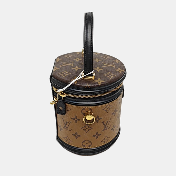CANNES PM Monogram Coated Canvas Brown