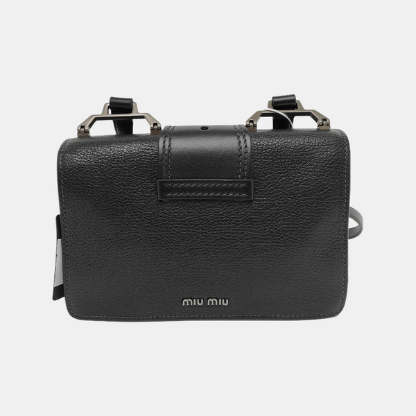 Miu Lady Lambskin Black