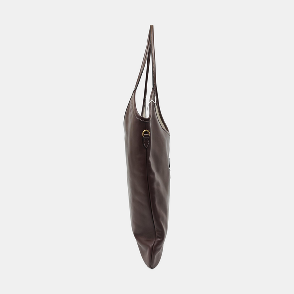 IVY Large Calfskin Brown