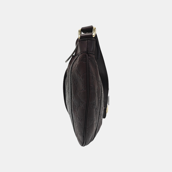 Abbey Monogram Calfskin Brown